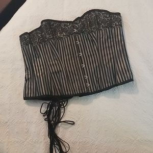 Beautiful Steel Boned Overbust Corset